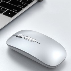 Apera GN-14 Kablosuz Metal Mouse Modern Slim Sessiz Tık Bilgisayar ve Cep Telefonu İçin