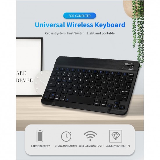 Apera GN-62 Kablosuz Bluetooth Klavye Mouse Seti Ultra İnce Taşınabilir Türkçe Q Klavye