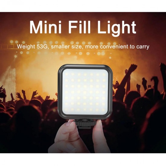 Apera GN-73 Profesyonel Vlog Selfie Çubuğu ve Tripod 5in1 LED Işık Mikrofon ve Kumandalı