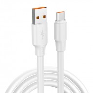 Apera BN95 Type-C 2 Metre Kablo 120W Süper Hızlı 6 Amper Ultra Kalın Şarj Data Kablosu