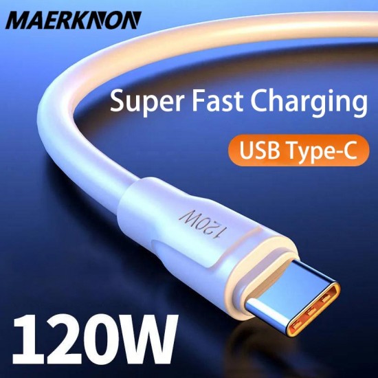 Apera BN95 Type-C 2 Metre Kablo 120W Süper Hızlı 6 Amper Ultra Kalın Şarj Data Kablosu Apera BN95 Type-C 2 Metre Kablo 120W Süper Hızlı 6 Amper Ultra Kalın Şarj Data Kablosu