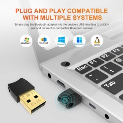Apera NR46 Bilgisayar için Bluetooth 5.3 Adaptör