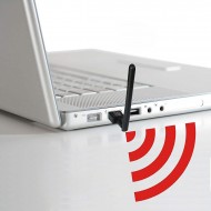 Apera NR58 2.4Ghz USB Wifi Kablosuz Ağ Adaptörü Wireless 5dBi Anten Gücü