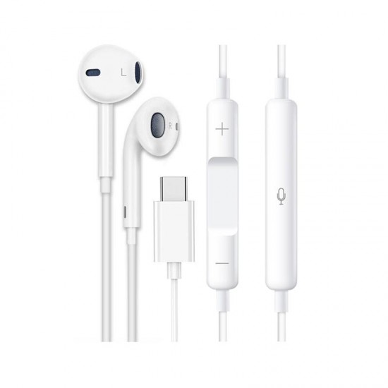 Apera NR69 iPhone 15 ve iPad Uyumlu Earpods Type-C Kulaklık