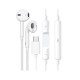 Apera NR69 iPhone 15 ve iPad Uyumlu Earpods Type-C Kulaklık