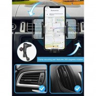 Apera Nr92 Araç İçi Havalandırma Telefon Tutucu Tek El Kullanım Piyano Black Tasarım