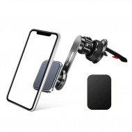 Apera Nr93 Araç İçi Havalandırma Telefon Tutucu Metal Kasa Mıknatıslı Kancalı Mekanizma