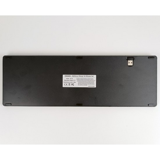 Apera MT15 Mac Uyumlu Kablosuz Multimedya Klavye Mouse Set Q Türkçe 3 Kanal Bluetooth + USB Alıcılı