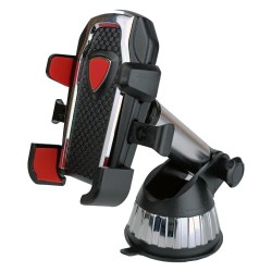 Ga73 Araç Telefon Tutucu Vakumlu 360° Rotasyon Ayarlanabilir Gövde Tek El Kullanım Bas-Kilitle