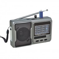 Tepe FP-1781BT Mini Cep Radyosu Bluetooth Hoparlör FM Radyo LED Işıklı Şarjlı USB Micro SD MP3