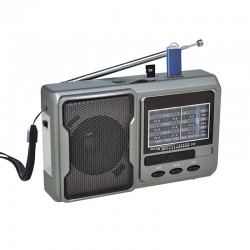 Tepe FP-1781BT Mini Cep Radyosu Bluetooth Hoparlör FM Radyo LED Işıklı Şarjlı USB Micro SD MP3