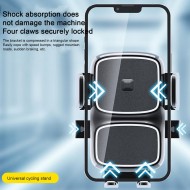 MT63 Motosiklet Bisiklet Telefon Tutucu Gidon Uyumlu Otomatik Kilitleme