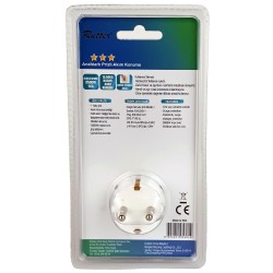 Rutter RMKD1 Anahtarlı Priz Akım Koruma 3500W Güç Çocuk Koruma Kilidi Duvar Prizi Elektrik Fişi