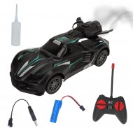 MT99 Işıksız Versiyon Kırılmaz Uzaktan Kumandalı Şarjlı Duman Atan Oyuncak Araba 18 Cm Boyunda