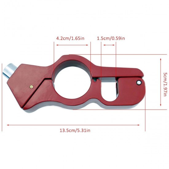 GA09 Motor Motosiklet ve Bisiklet için Elcik Fren Manet Kilidi Alüminyum Alaşım