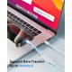 GA10 Mac-Book iPhone ile Uyumlu Şarj Data Kablosu 15 ve Üstü Çevirici Type-C to Lightninng Adaptör