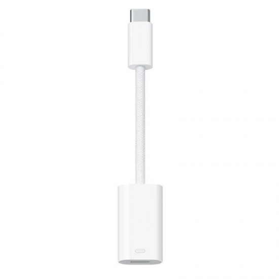 GA10 Mac-Book iPhone ile Uyumlu Şarj Data Kablosu 15 ve Üstü Çevirici Type-C to Lightninng Adaptör