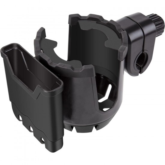 GA17 Bebek Arabası Bisiklet ve Tekerlekli Sandalyeler için Cep Telefonu Tutuculu İçecek Tutucu Hızlı Çıkarmalı Su Şişesi Tutucu