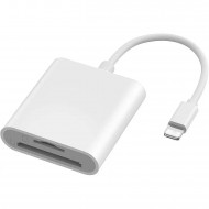 GA27 i-OS i-Pad ve i-Phone Uyumlu 8 Pin Lighting Çevirici Adaptör Micro SD ve SD Kart Okuyucu