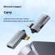 Apera GA29 Type-C Metal Adaptör USB 3.0 5Gbps Veri Aktarımı 100W PD Şarj i-Phone Android Uyumlu