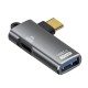 Apera GA29 Type-C Metal Adaptör USB 3.0 5Gbps Veri Aktarımı 100W PD Şarj i-Phone Android Uyumlu