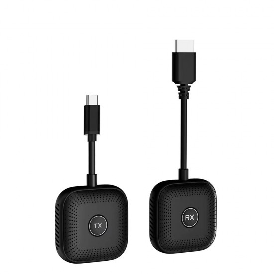 Apera Ga33 Type-C HDMI Transmitter and Receiver Verici ve Alıcı Wireless Kablosuz Gönderici 1080p 60Hz