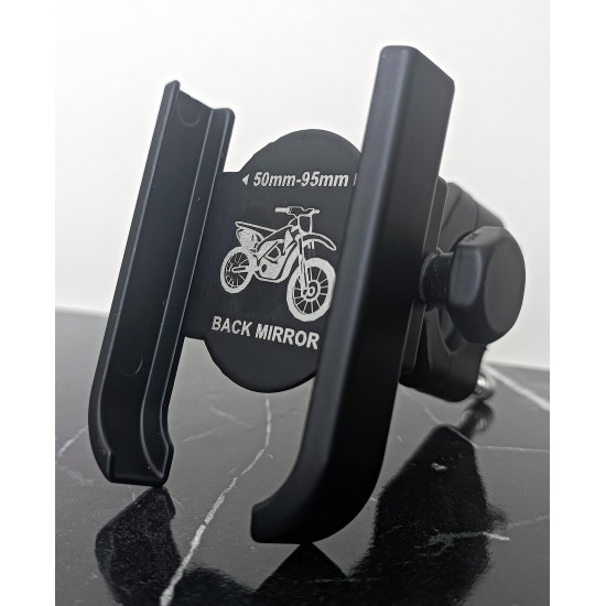 Ga41 Motor Motosiklet ve Bisiklet Telefon Tutucu Tamamı Alüminyum Metal Kasa