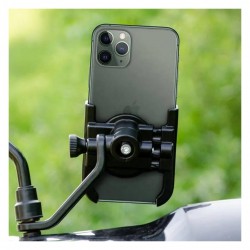 Ga42 Motor Motosiklet Telefon Tutucu Tamamı Alüminyum Metal Kasa Ayna Tutucu