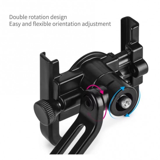 Ga42 Motor Motosiklet Telefon Tutucu Tamamı Alüminyum Metal Kasa Ayna Tutucu