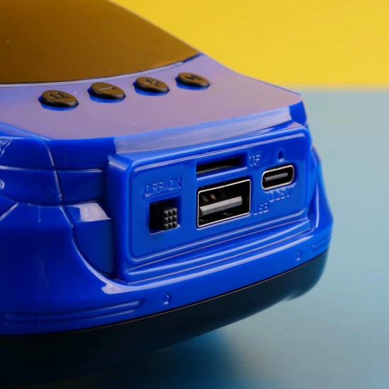 Apera Ga44 FM Radyo Bluetooth Hoparlör USB Micro SD MP3 Player 22 cm Boyunda B-MW i-7 Model