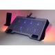 Ga46 Gaming Dizüstü Bilgisayar Soğutucu Laptop Standı 8 FAN RGB LED Telefon Tutucu Yükseklik Ayarlı