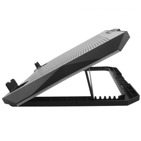 Ga46 Gaming Dizüstü Bilgisayar Soğutucu Laptop Standı 8 FAN RGB LED Telefon Tutucu Yükseklik Ayarlı