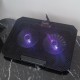 Ga48 Dizüstü Bilgisayar Soğutucu Laptop Standı 2 Adet 14CM FAN RGB LED Telefon Tutucu Yükseklik Ayarlı