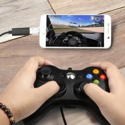 GA52 USB to Micro USB OTG Dönüştürücü Adaptör Hızlı Aktarım Joystick Desteği
