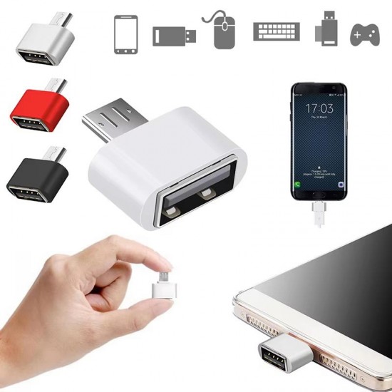 GA52 USB to Micro USB OTG Dönüştürücü Adaptör Hızlı Aktarım Joystick Desteği