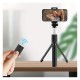 Ga66 3in1 Bluetooth Selfie Çubuğu Tripod Canlı Yayın Standı Telefon Tutucu Katlanabilir Genişletilebilir Deklanşörlü Monopod