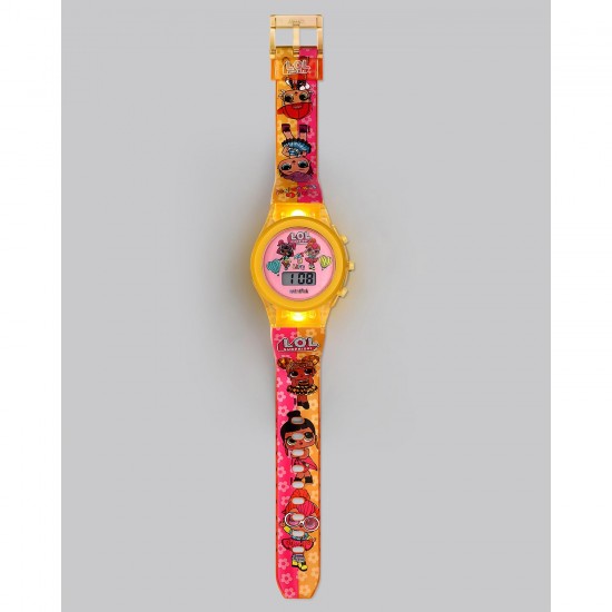 MiniFlak Lol Surprise! Omg Lisanslı Omg7220-7221 Işıklı Öğretici Çocuk Saati