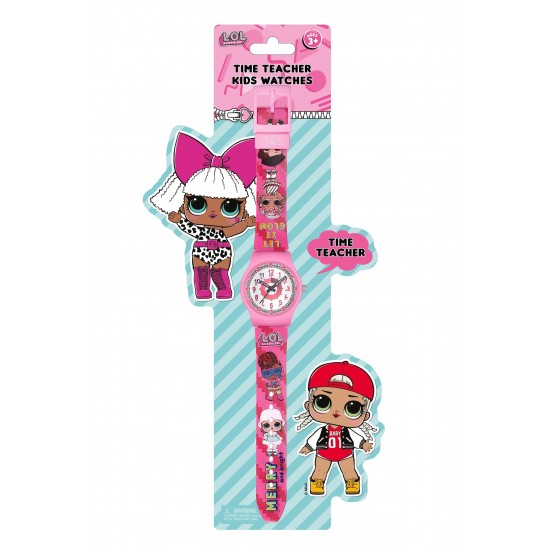 Miniflak Lol Surprise! Omg Lisanslı LOL7517 Pembe Öğretici Kız Çocuk Saati Miniflak Lol Surprise! Omg Lisanslı LOL7517 Pembe Öğretici Kız Çocuk Saati