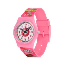 Miniflak Lol Surprise! Omg Lisanslı LOL7517 Pembe Öğretici Kız Çocuk Saati