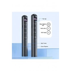 Kablosuz Sunum PowerPoint Slayt Sayfa Çevirme Kalemi Kırmızı İşaretçi Işıklı Projektör Kumandası