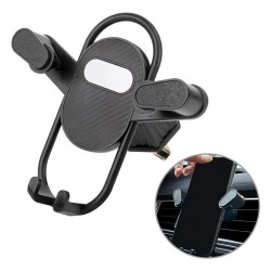 Araç içi Telefon Tutucu Havalandırma Kanca Montaj 360° Çoğu Akıllı Telefonla Uyumlu 4.5”- 7” inç