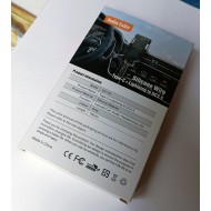 Ga77 Araç Silikon Ses Kablosu 2in1 Type-C 3.5mm Kulaklık Lighting Tüm iPhone ile Uyumlu 100 Cm Uzunluk