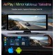 Apera Ga83 10 İnç 4K DVR Araç İçi Elle Dönen Kamera ve Geri Görüş Carplay Android Auto FM Radyo