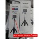 Telesin Ga85 Alüminyum Kasa Selfie Çubuğu Tripod Monopod GoPro Insta360 DJI Osmo Aksiyon Kamerası Canlı Yayın Standı