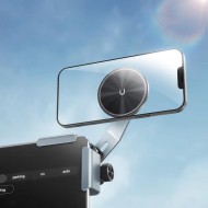 Ga92 Mag-Safe Ekran Üstü Elektrikli Araç Telefon Tutucu 1,7 cm Kadar Tüm Ekranlar Araba Notebook Monitör Tamamı Metal Kasa