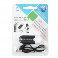 HJX-001 Araba USB Bluetooth 5 Adaptörü Ses Müzik Alıcı 3.5mm Aux Araç Kiti Kablolu Hoparlörü, Kulaklığı Telefona Bağlar