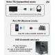 ZF-169Plus Kablosuz 3in1 Bluetooth 5.0 USB Ses Adaptörü Alıcı-Verici Transmitter-Receiver Araç 3.5mm Aux Stereo TV PC Hoparlör Bilgisayar Tablet Kulaklıklar İçin