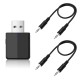ZF-169Plus Kablosuz 3in1 Bluetooth 5.0 USB Ses Adaptörü Alıcı-Verici Transmitter-Receiver Araç 3.5mm Aux Stereo TV PC Hoparlör Bilgisayar Tablet Kulaklıklar İçin