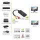 CR01 RCA AV Anlalogdan Hdmi 1.3 1080p HDTVye Video ve Ses Dönüştürücü Adaptör