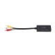 CR01 RCA AV Anlalogdan Hdmi 1.3 1080p HDTVye Video ve Ses Dönüştürücü Adaptör